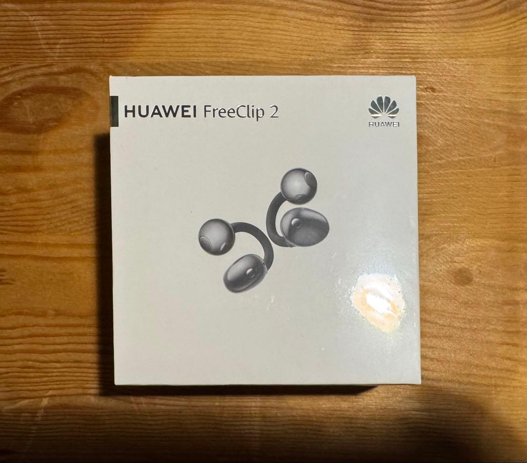 HUAWEI FreeClip 2 ワイヤレスイヤホン　ブルー