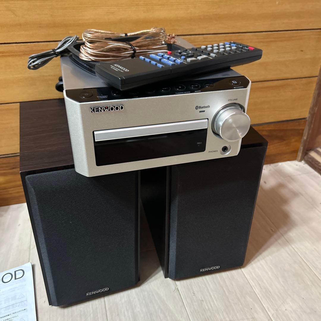 ケンウッド コンポ K-531-S シルバー　美品