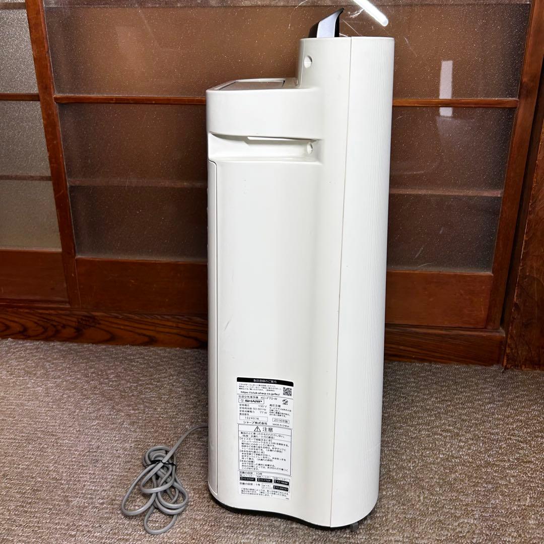 美品 SHARP KC-F70-W 加湿空気清浄機