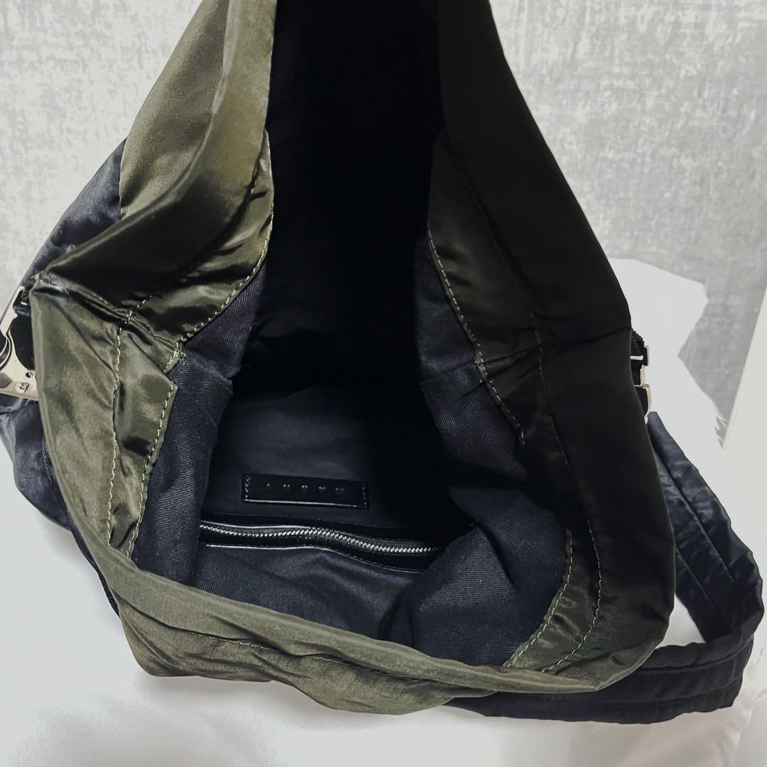 MARNI マルニ ナイロンリュック バックパック ロゴプレート