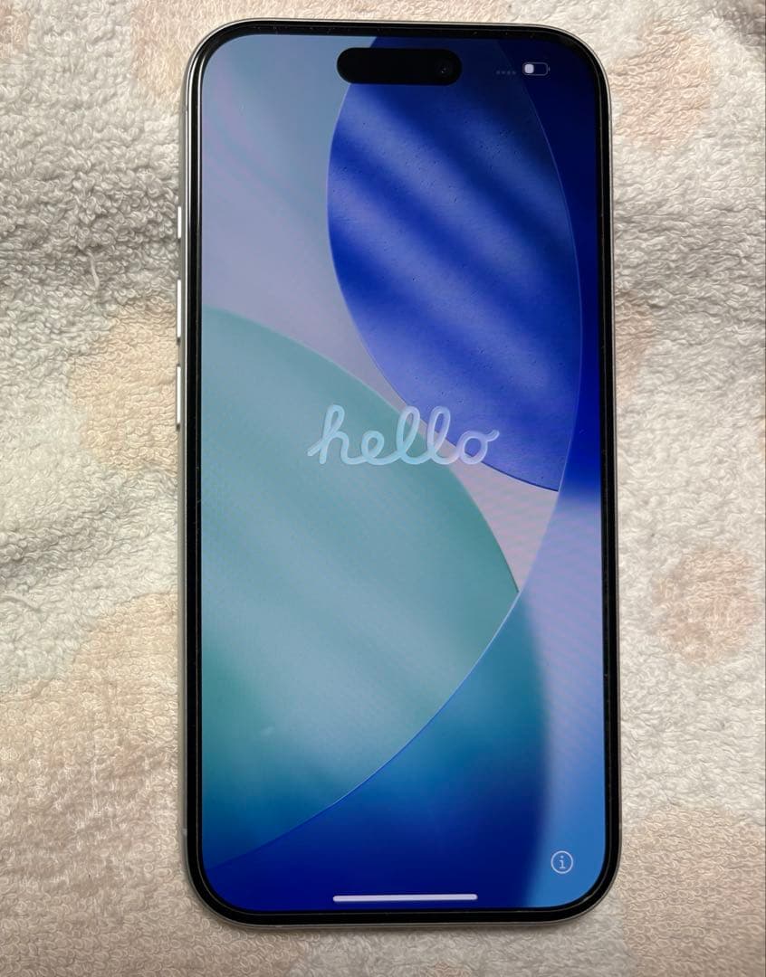 【値下げしました】iPhone16(128GB)本体　ホワイト