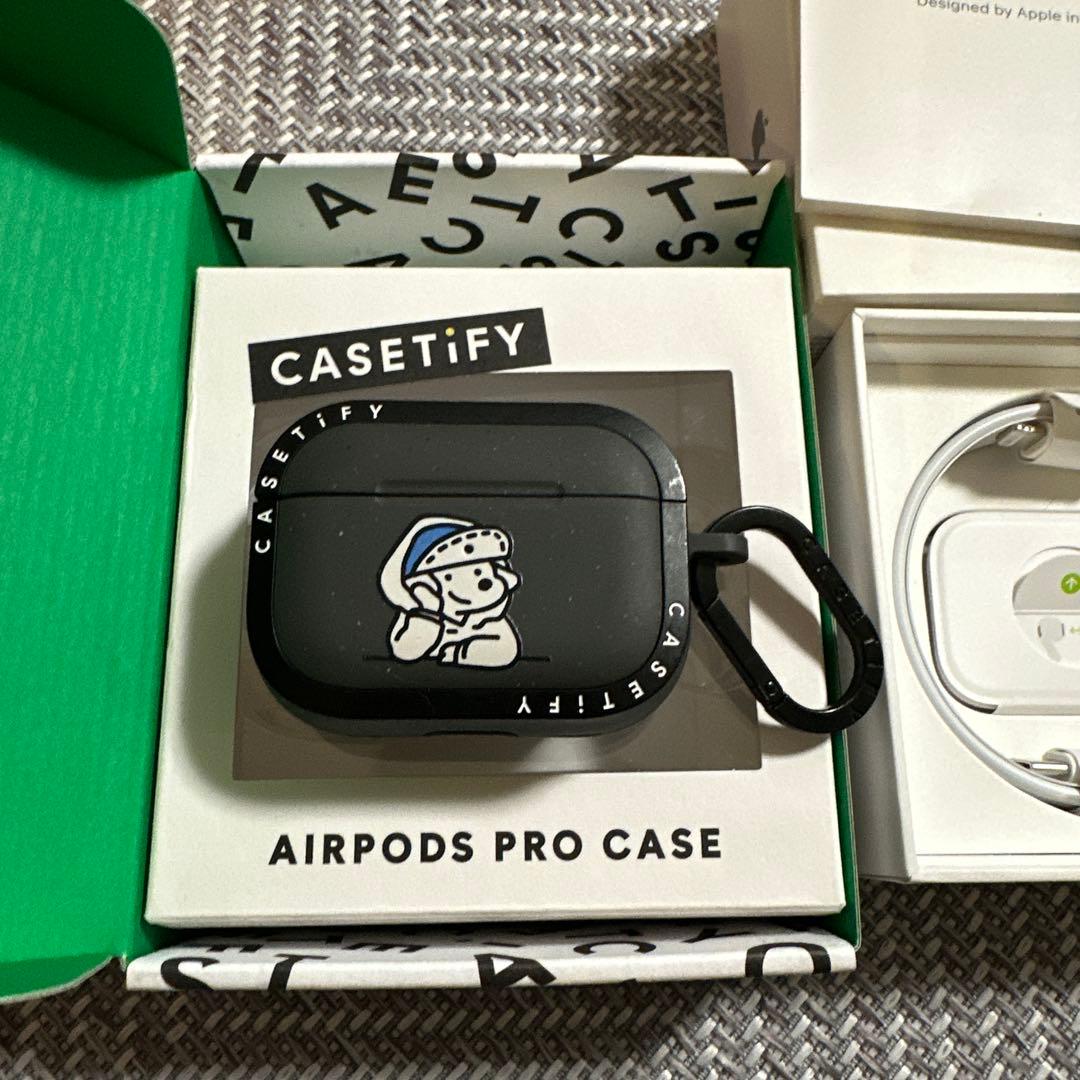 AirPods Pro 2 casetify mini John ケース付