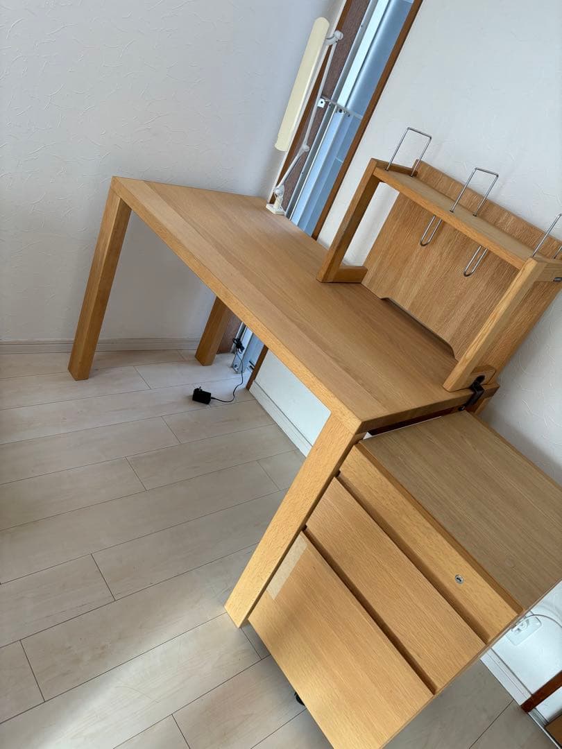 【美品】カリモク家具ボナシェルタ学習机セット