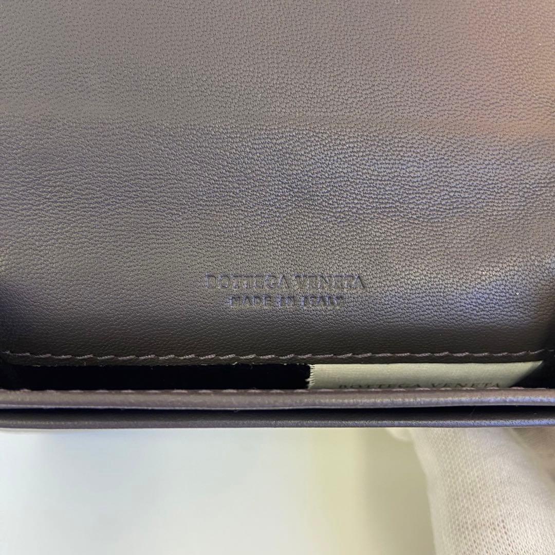 【BOTTEGA VENETA】ボッテガ ヴェネタ イントレチャート 名刺入れ