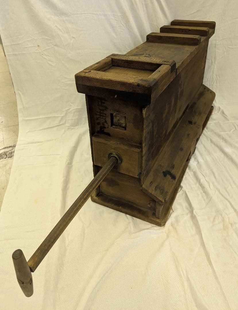 当時物 時代物 蔵出し品 鞴 ふいご 鍛冶屋使用品 差し鞴 刀匠 送風機 骨董