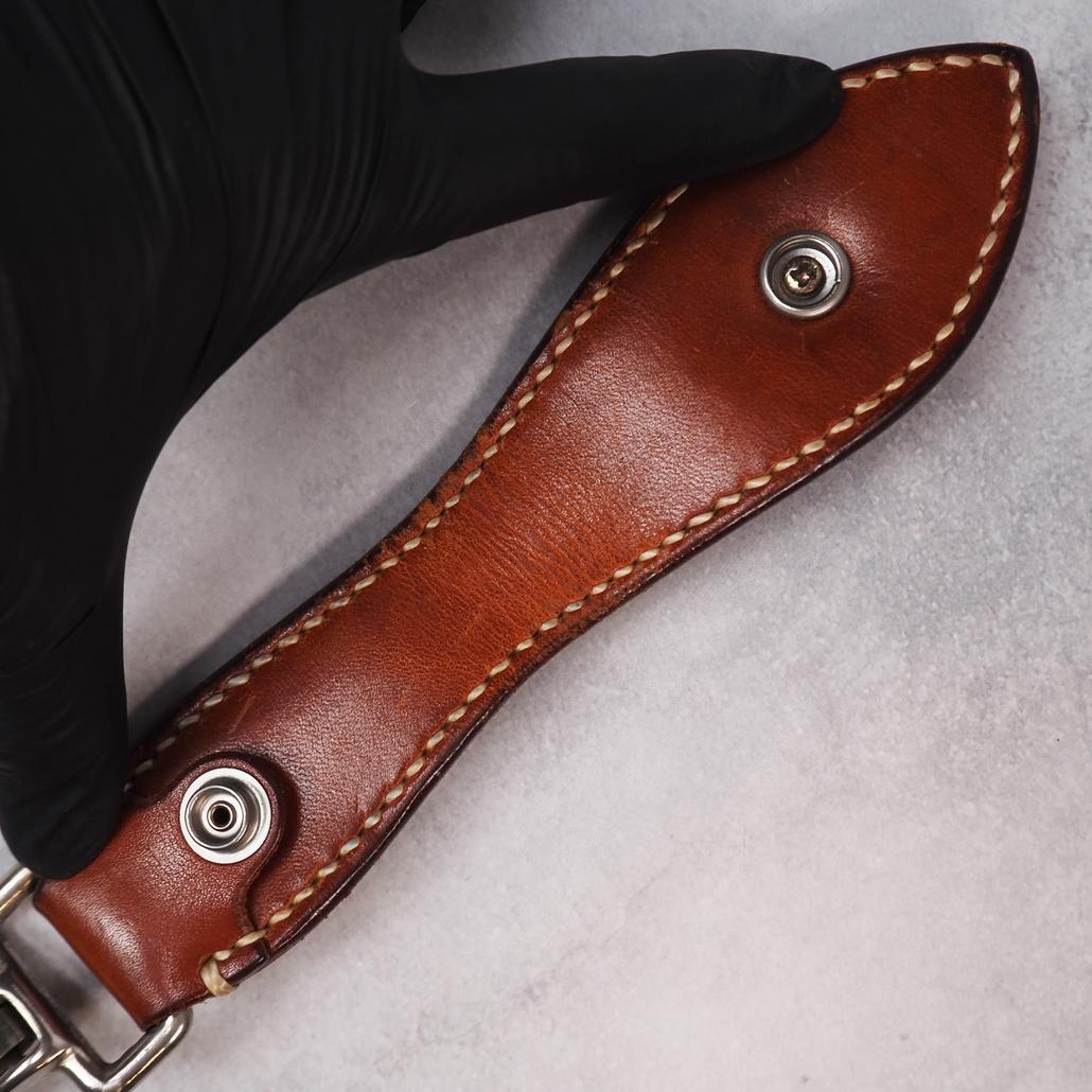 THE FLAT HEAD 925シルバー特大コンチョ ハンドメイドキーホルダー