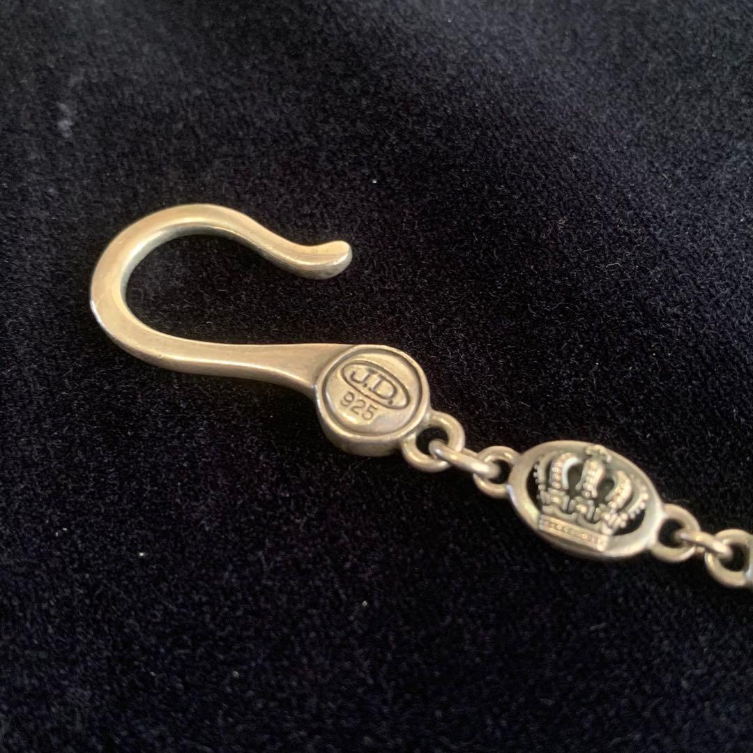 【Justin Davis】 MED.QE2 ウォレットチェーン シルバー925