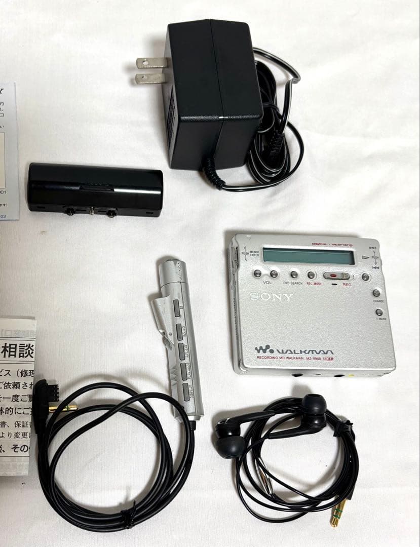 SONY ポータブルMDレコーダー MZ-R900 日本製