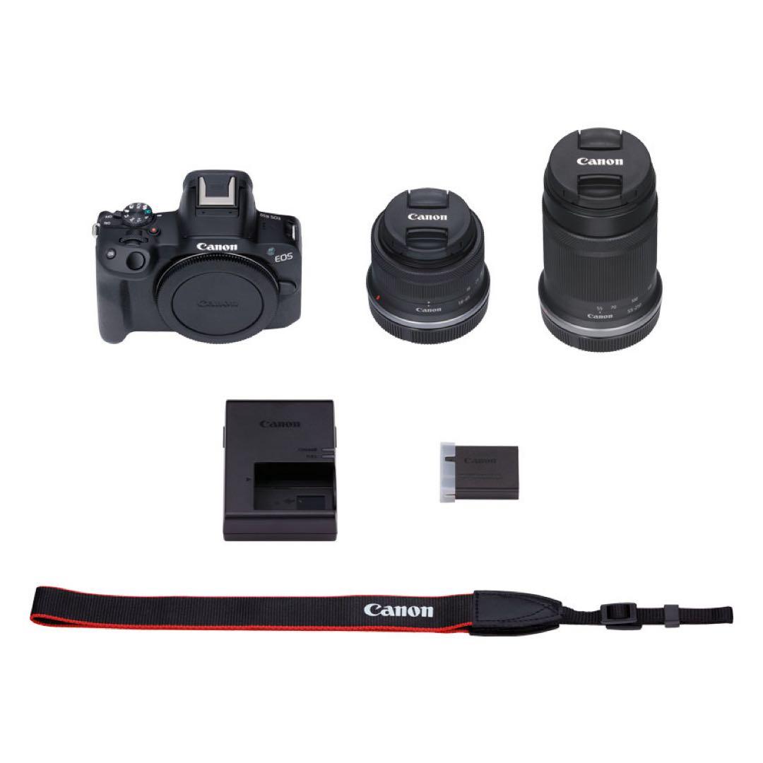 【新品未開封】Canon EOS R50 ダブルズームキット