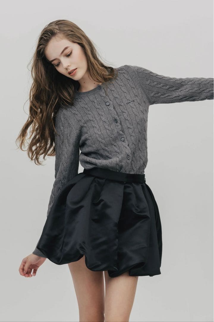 【Y( ˊᵕˋ )♡ 】THE TOE ブラック バルーンスカート