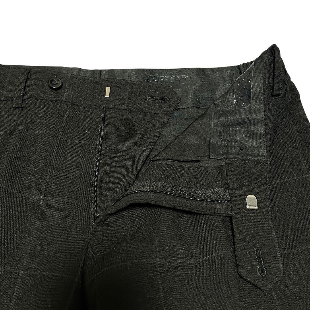 極美品【スーツセレクト】 メンズ 3ピース ペンチェック柄 ビジネススーツ 4S