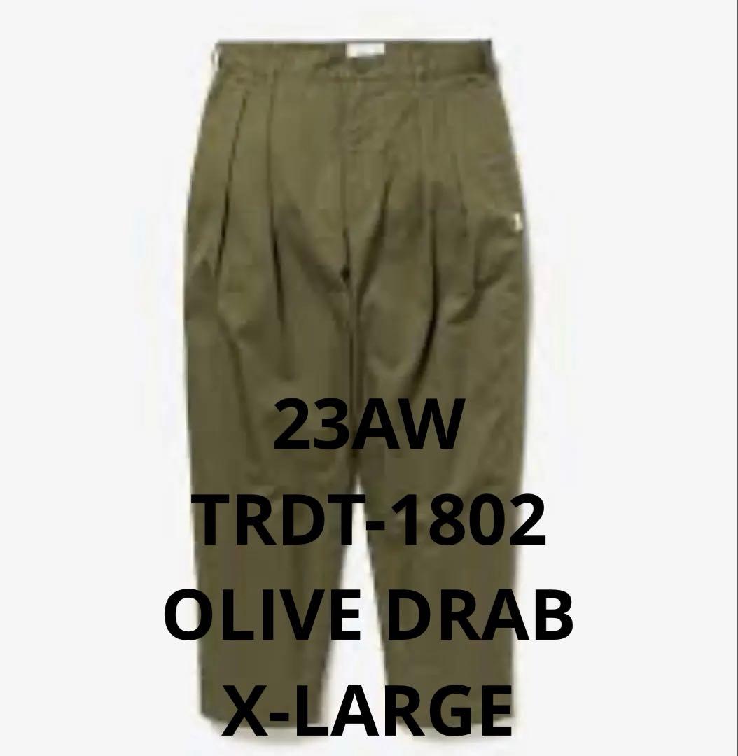 WTAPS 23AW TRDT1802 OLIVE DRAB 04 XLサイズ