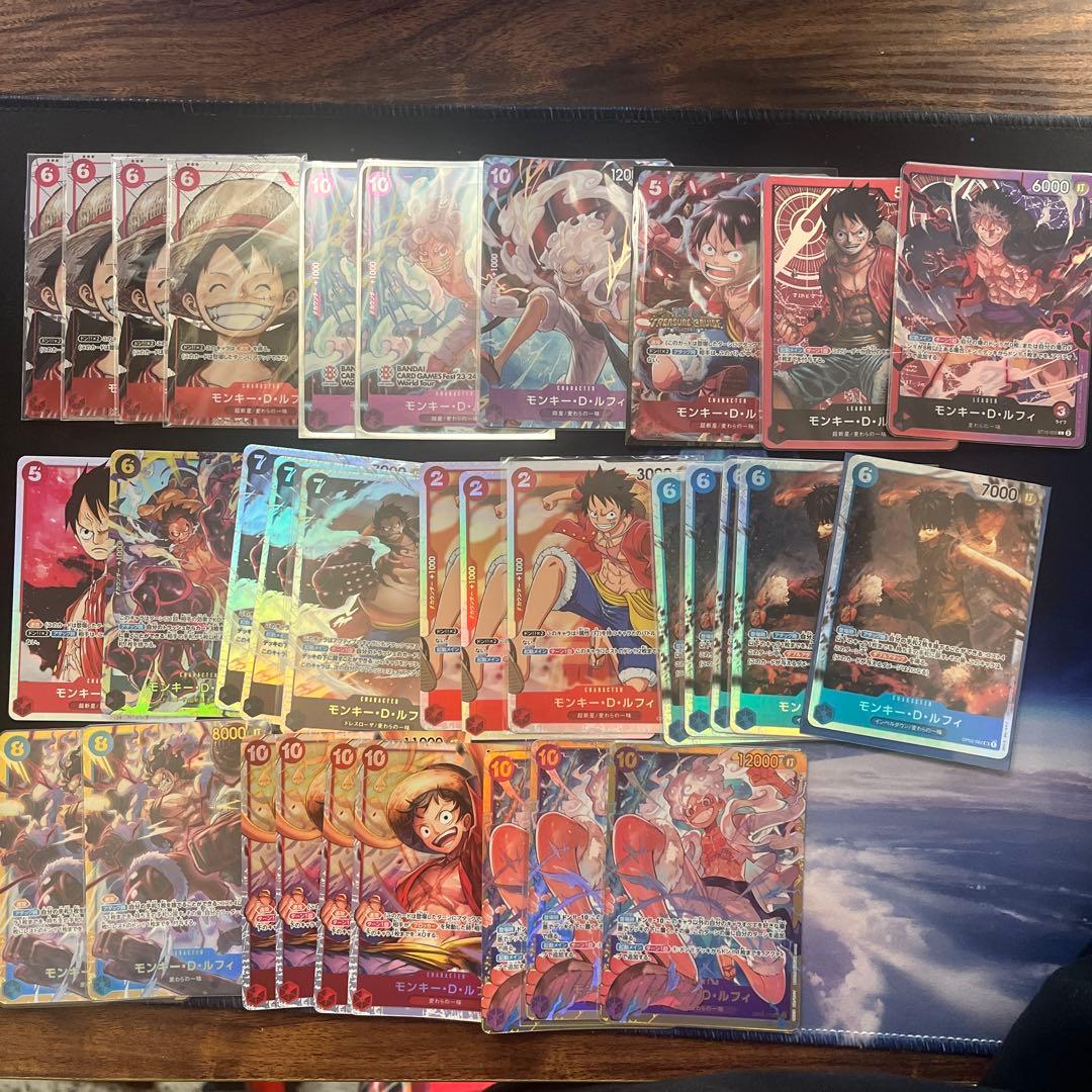 ワンピース カードゲーム ルフィ プロモ セット