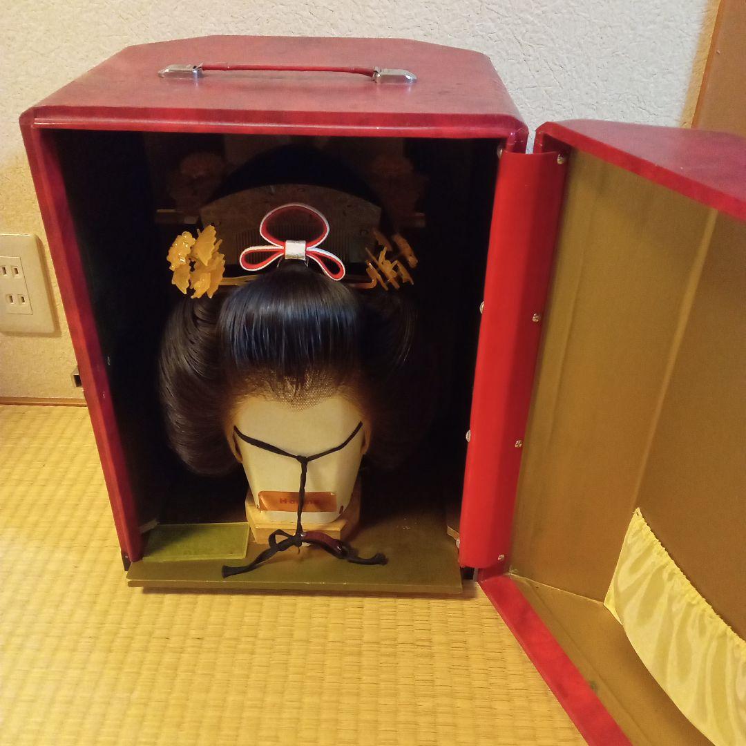 【再値下げ】花嫁用 文金高島田 べっ甲風かんざし付き