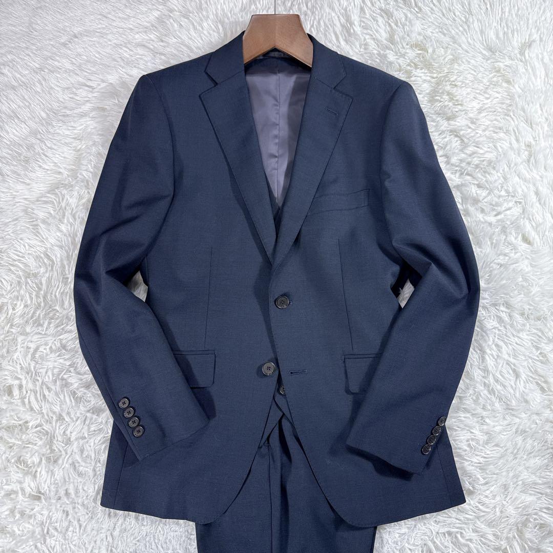 【極美品】サヴィルロウ STOVEL & MAISON スリーピーススーツ Y6