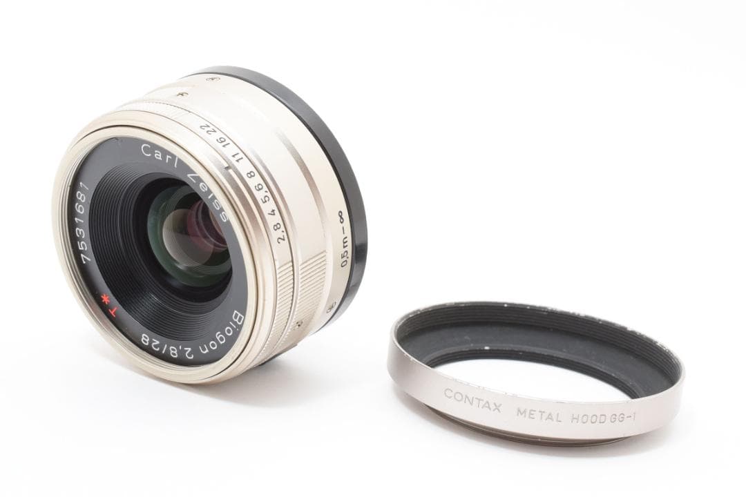 レンズ(単焦点) CONTAX G Biogon 28mm F2.8 T* Carl Zeiss