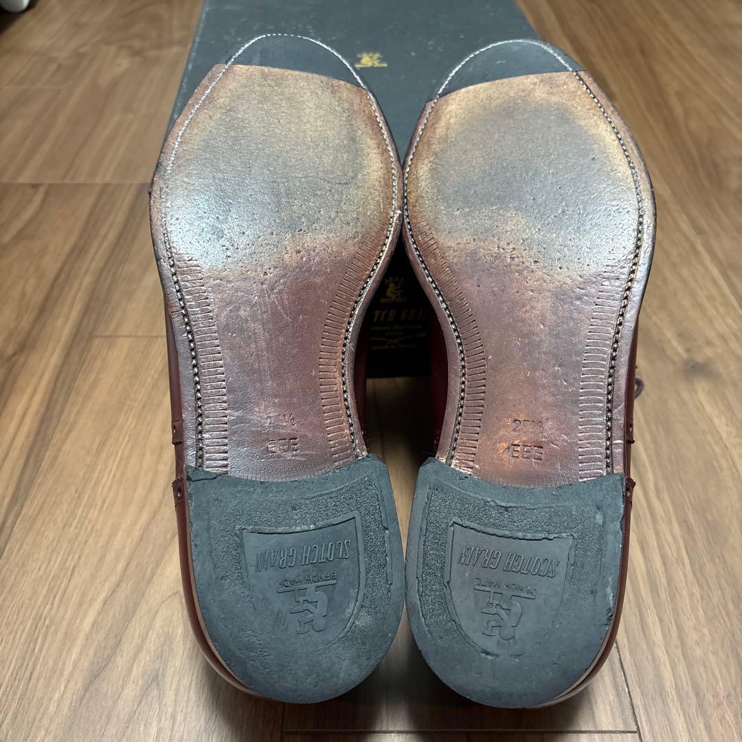 【美品】スコッチグレイン GINZA edition 25.5cm ボルドー