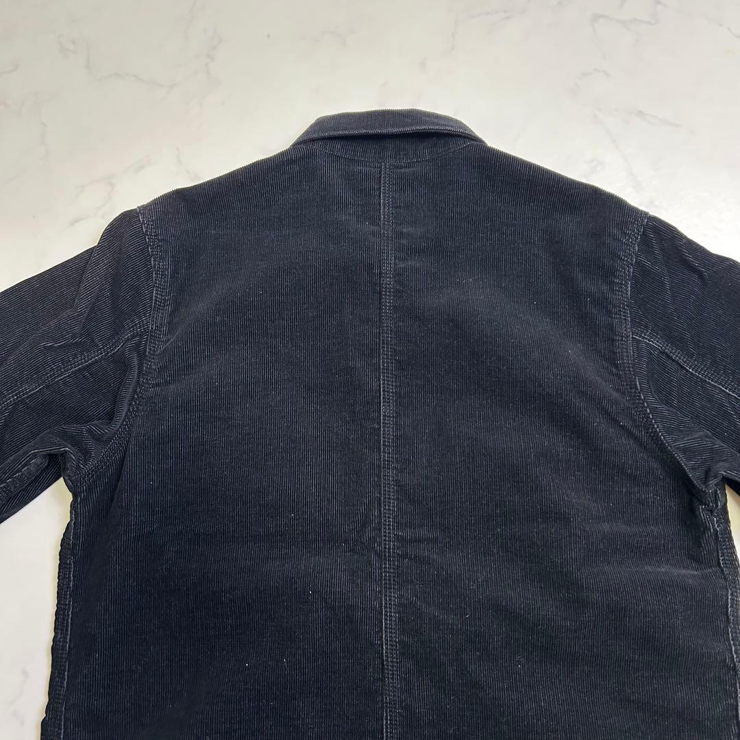 00s カーハート ミシガンチョアコート コーデュロイ 黒 L エドウィン期