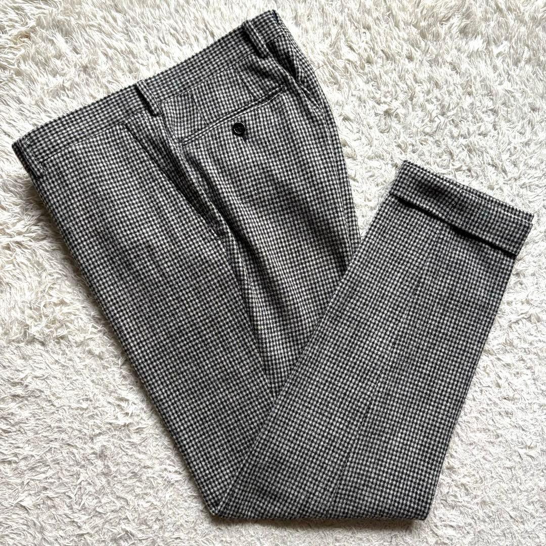 ★ギンガムチェック★ BEAMS LIGHTS セットアップ スーツ 総柄