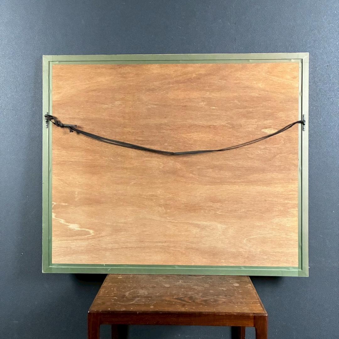 アンドレ・コタボ「赤い果物」静物 リトグラフ 直筆サイン入り 額縁入り