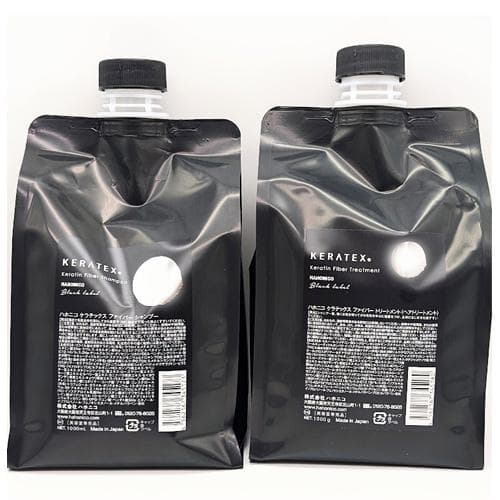 ハホニコ ケラテックス シャンプー・トリートメント　各1000ml/セット