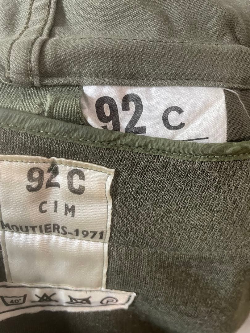 フランス軍/M64フィールドパーカー/92C/モッズコート/ライナー付き