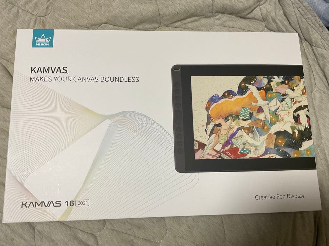 KAMVAS 16 (2021) 液晶ペンタブレット本体　おまけ予備のペン付き