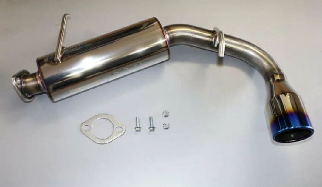 専用新品　ジムニー マフラー JB23W SUS ブルー　マフラー