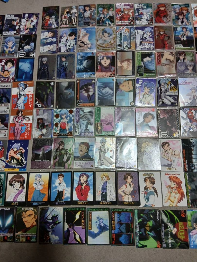 エヴァンゲリオン カードダス ウェハース メタル カード セット