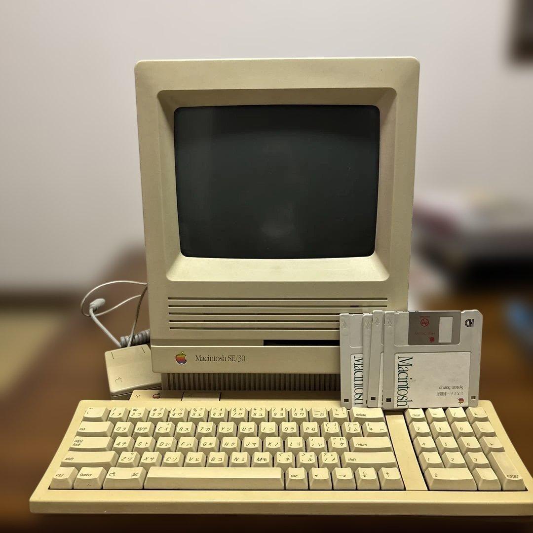 マッキントッシュ SE/30　本体　ジャンク
