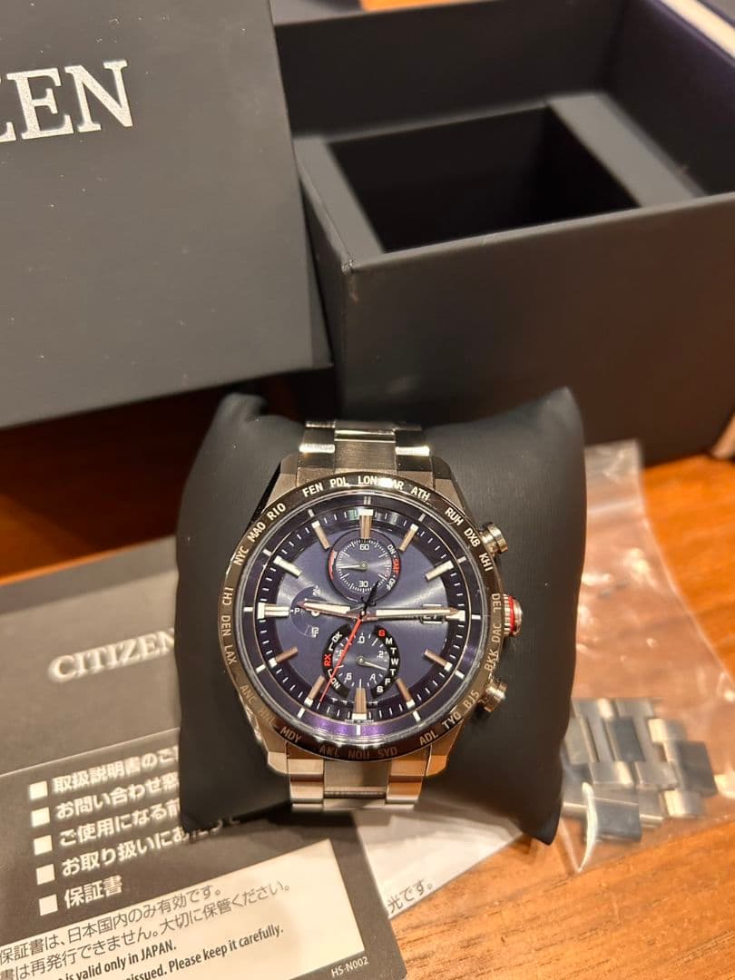 美品！CITIZEN　腕時計　AT8186-51L エコドライブ