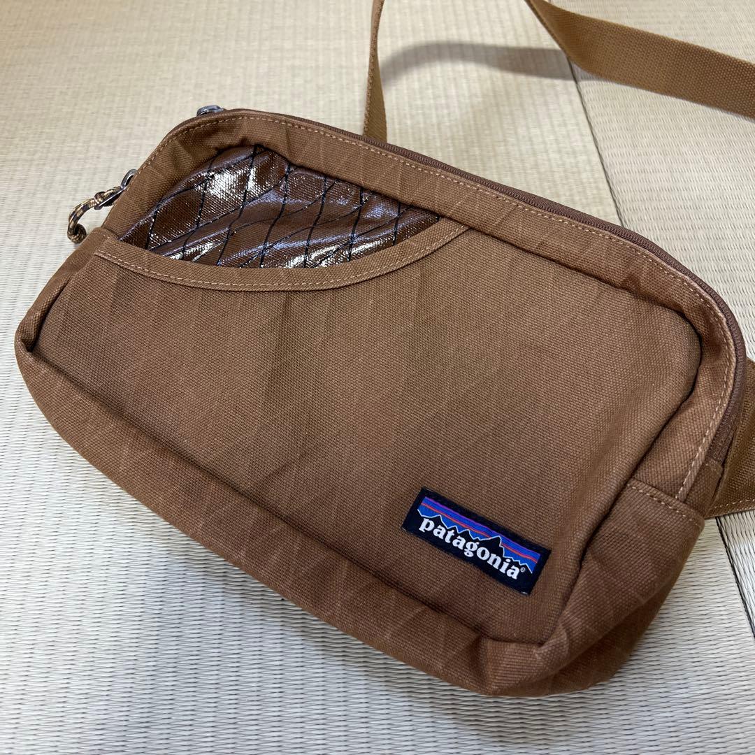 Patagonia ブラウン ショルダーバッグ