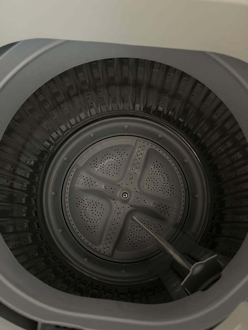 SHARPホワイト 縦型洗濯機 6.0 kg