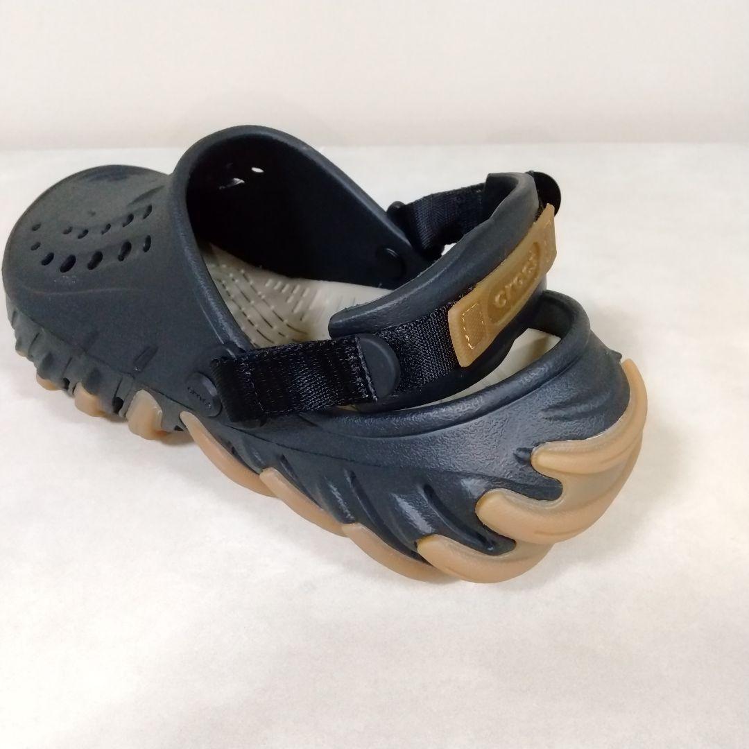 新品　タグ付き　クロックス エコーガムRO　クロッグ　ブラック　黒　26