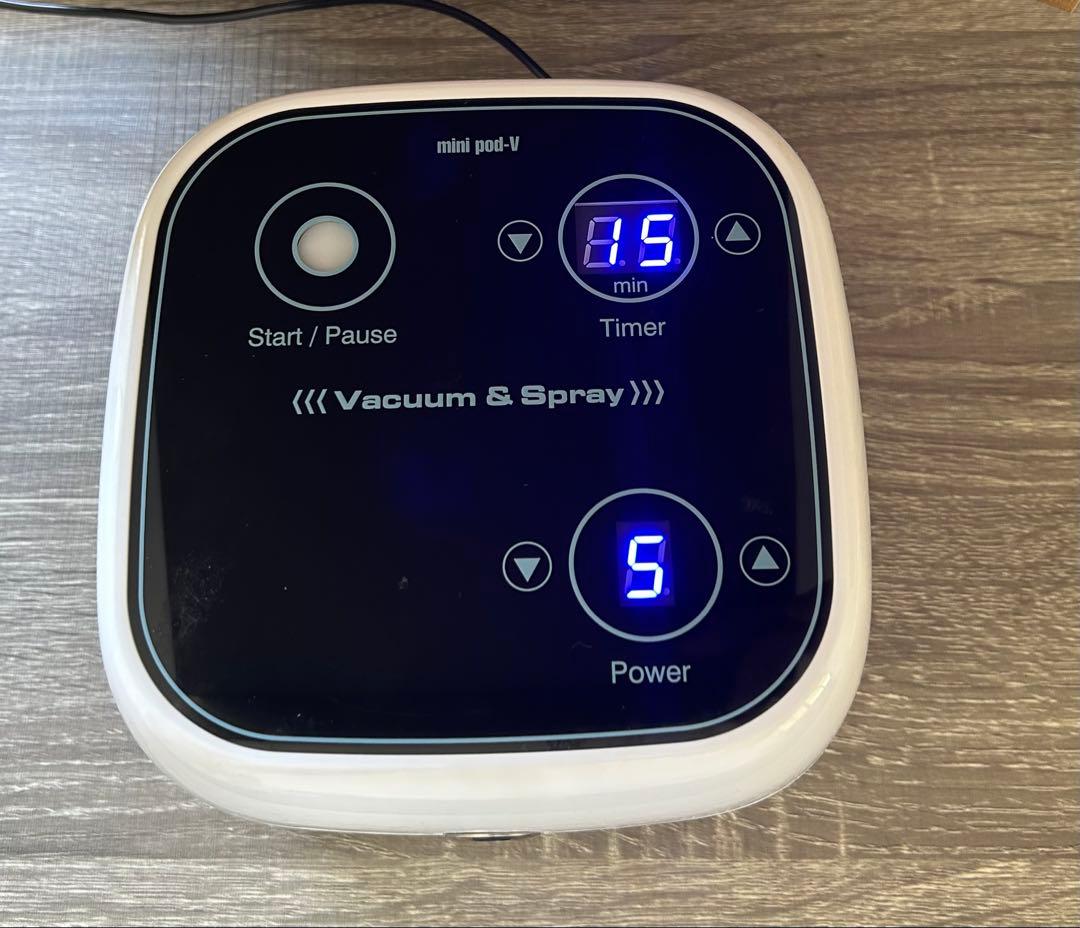 mini pod-V 美顔器 業務用吸引器Vacuum & Spray