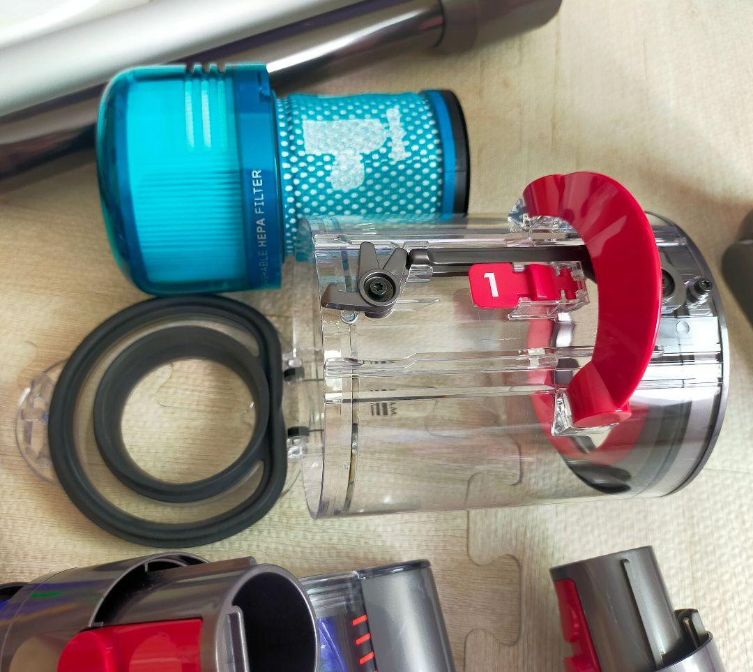 【中古美品】ダイソン V12 Detect Slim SV46 充電スタンド