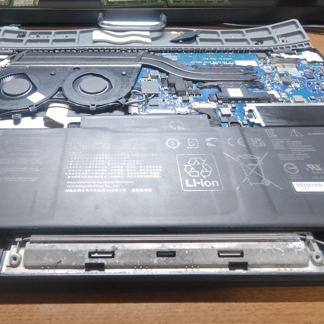 ASUS ノートPC Ryzen9 16GB ジャンク扱い