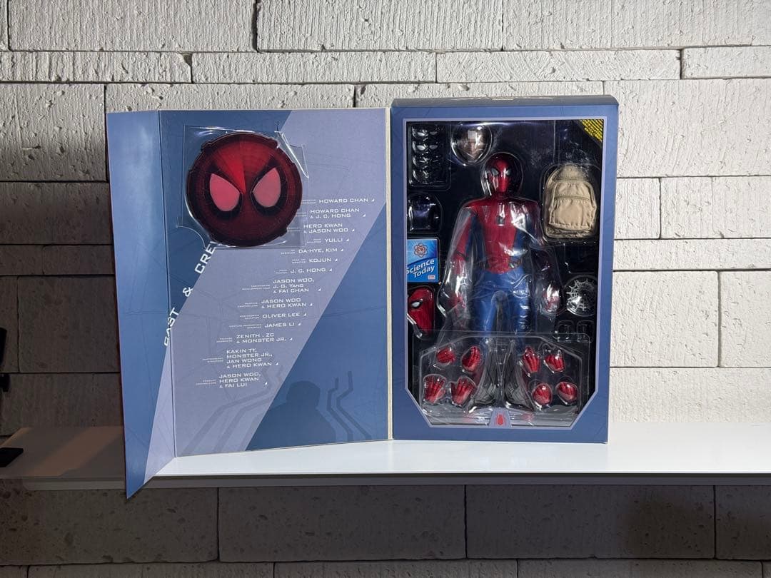 ホットトイズ　ムービーマスターピース スパイダーマン　ホームカミング　1/6