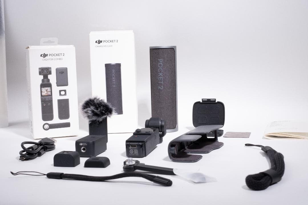 DJI Pocket 2 Creatorコンボ ★充電ケース・NDフィルタ付★
