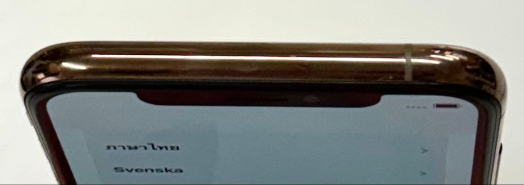 【美品】iPhone XS 64GB ゴールド SIMフリー 電源付 ポスト投函