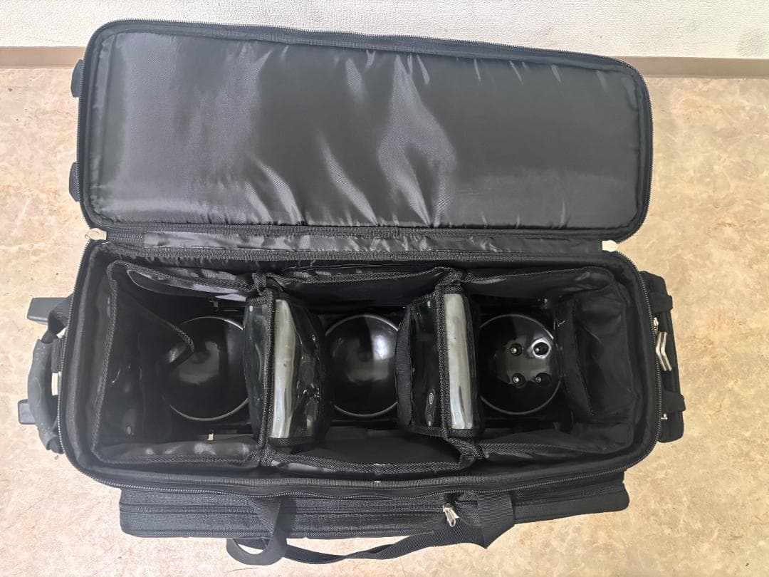 ABS ボウリング用バッグ とボール3個セット