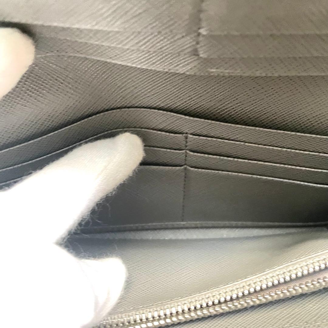 PRADA プラダ サフィアーノ　リボン　フィオッコ　長財布　極美品0115-④