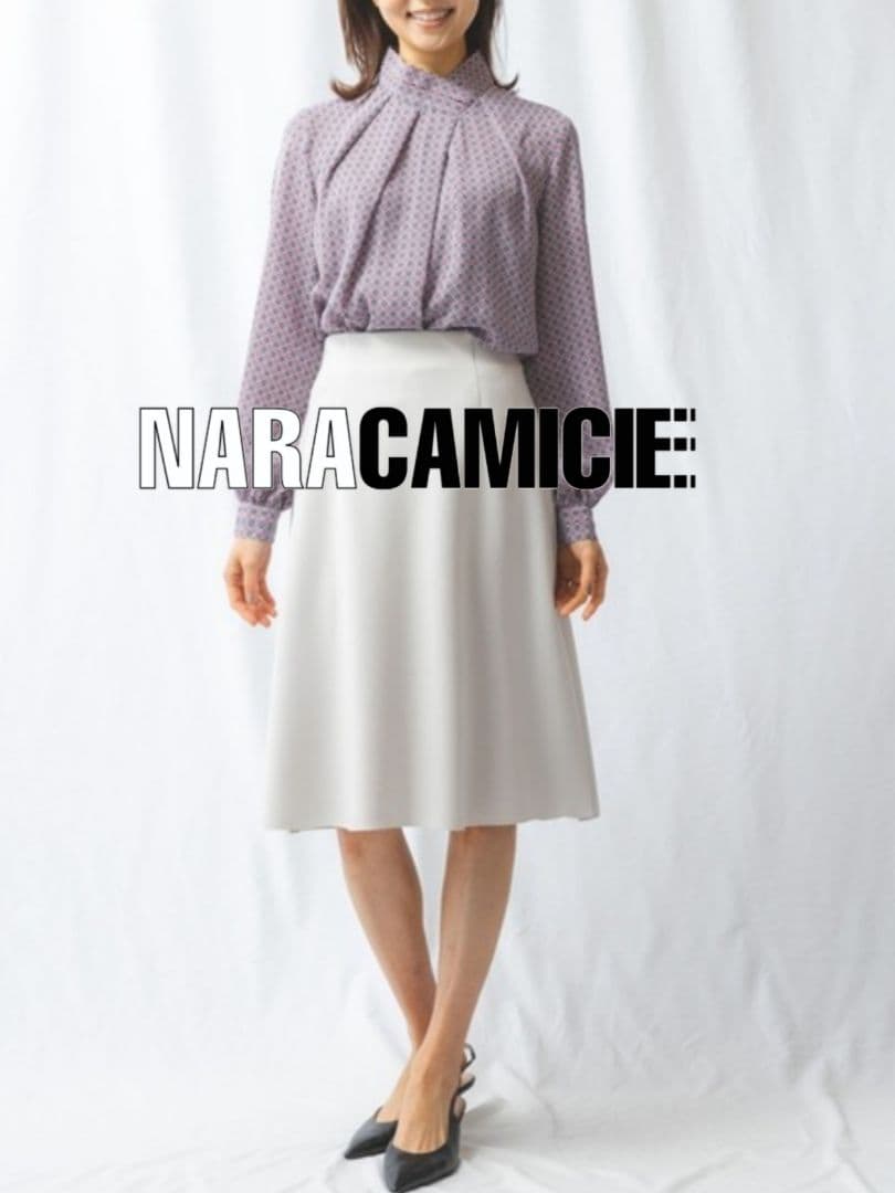 【ちー】ナラカミーチェ♦️TVドラマ✨ジョーゼット幾何アシンメトリ