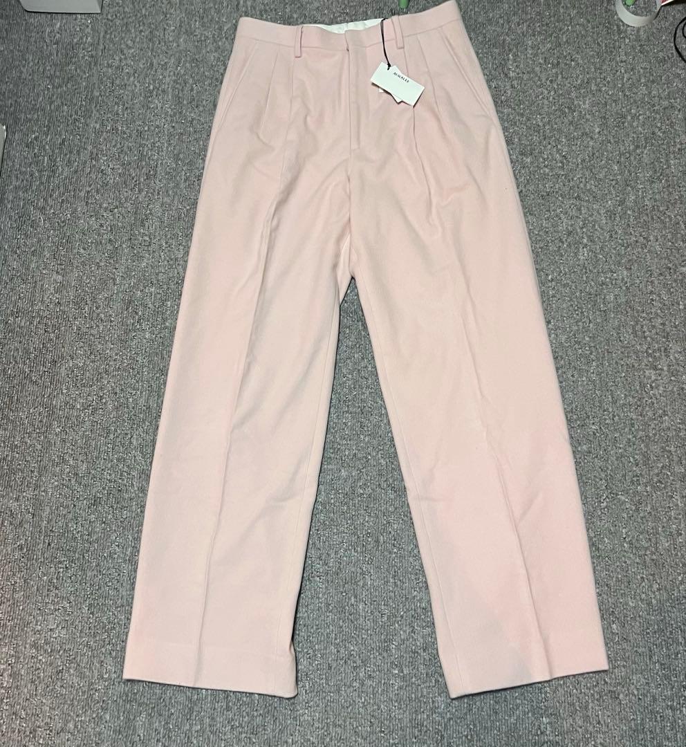 パンツ BRUSHED SUPER FINE WOOL FLANNEL SLACKS 4