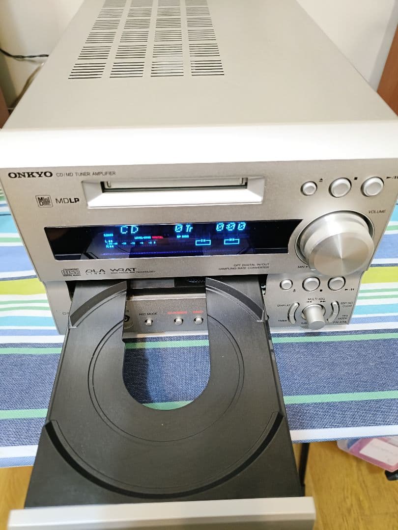 ONKYO FR-X7A CD,MD,FM/AM 整備済完動品　リモコン付