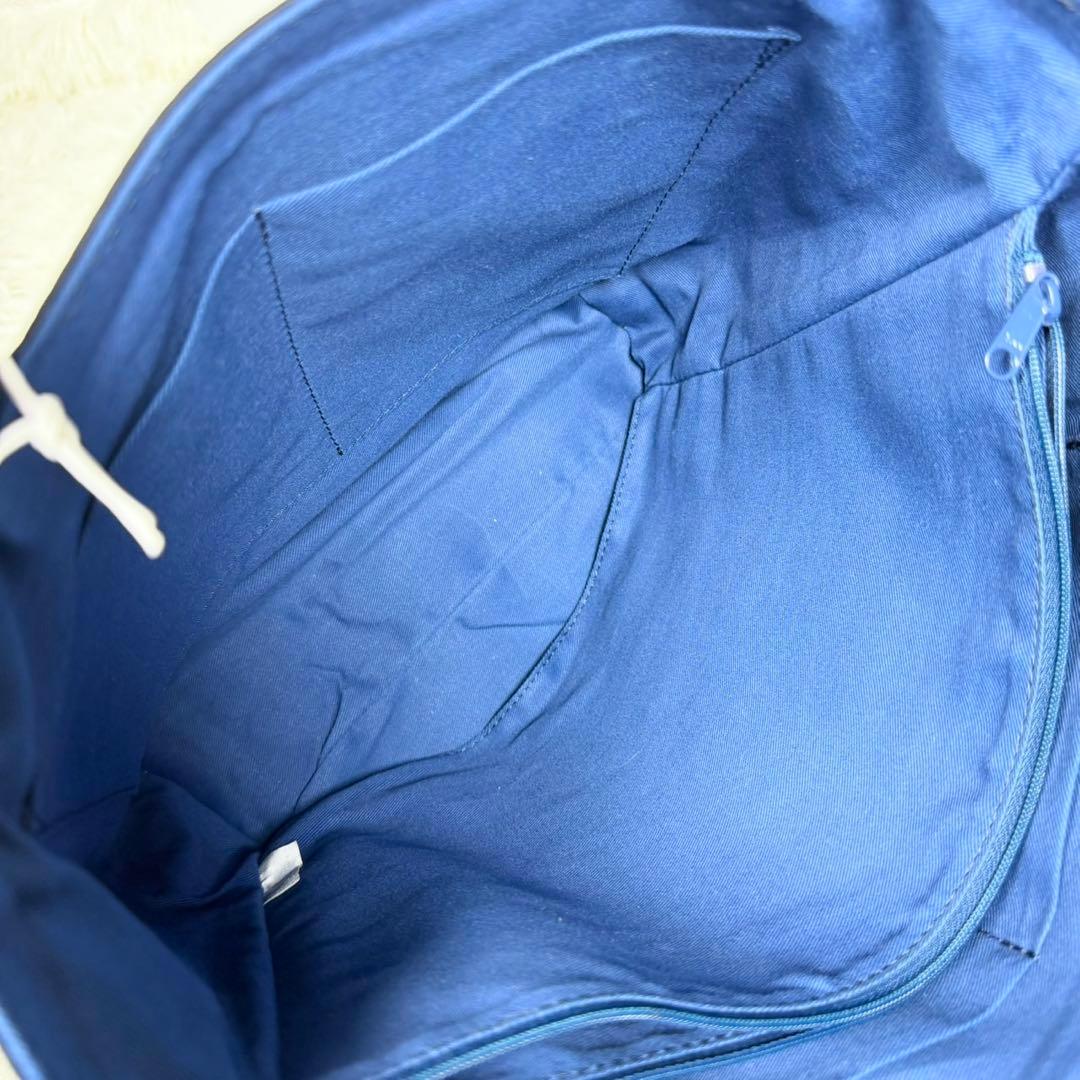 TOWA☆　極美品　russet ラシット　バッグ　ブラック×ネイビー