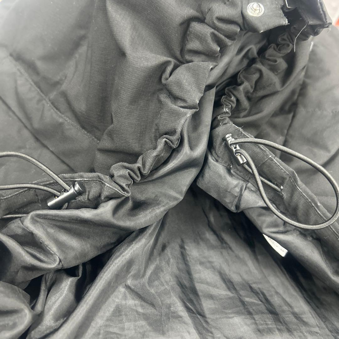 9090 ダウンジャケット ブラック 短丈