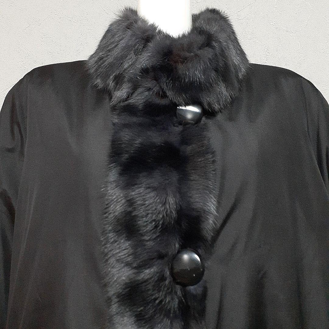 ロシアンリス×シルク リバーシブル コート