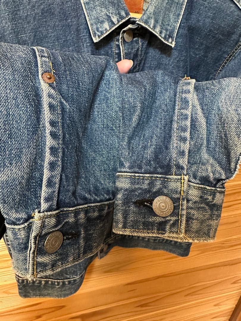 Levi's 71507 2nd 90年代 日本製 bige 赤耳 40