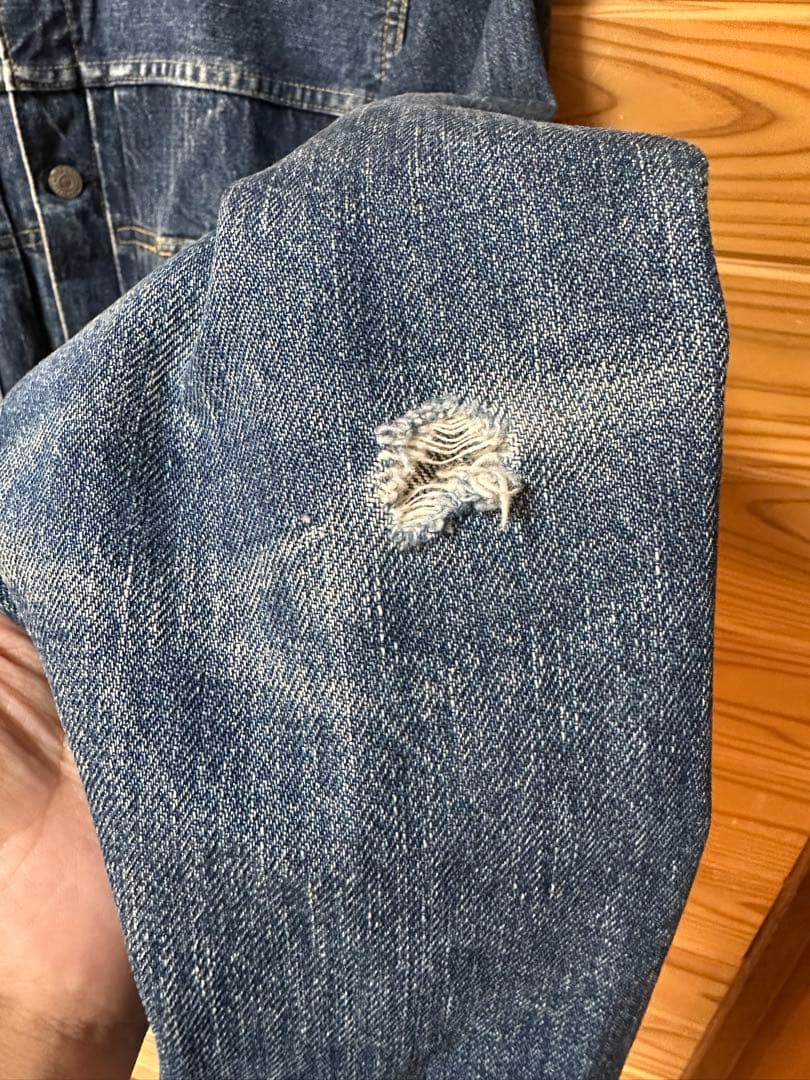 Levi's 71507 2nd 90年代 日本製 bige 赤耳 40